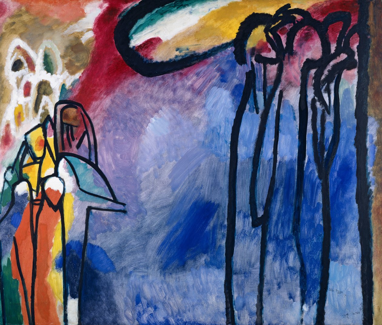 Improvisaatio 19 tekijältä Wassily Kandinsky