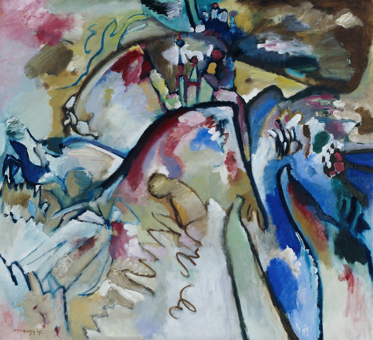 Improvisaatio 21a, 1911. tekijältä Wassily Kandinsky