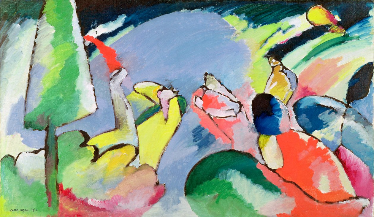 Improvisaatio XIV tekijältä Wassily Kandinsky