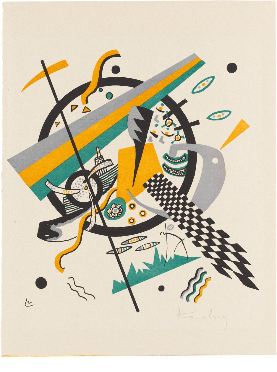 Pienet maailmat IV tekijältä Wassily Kandinsky