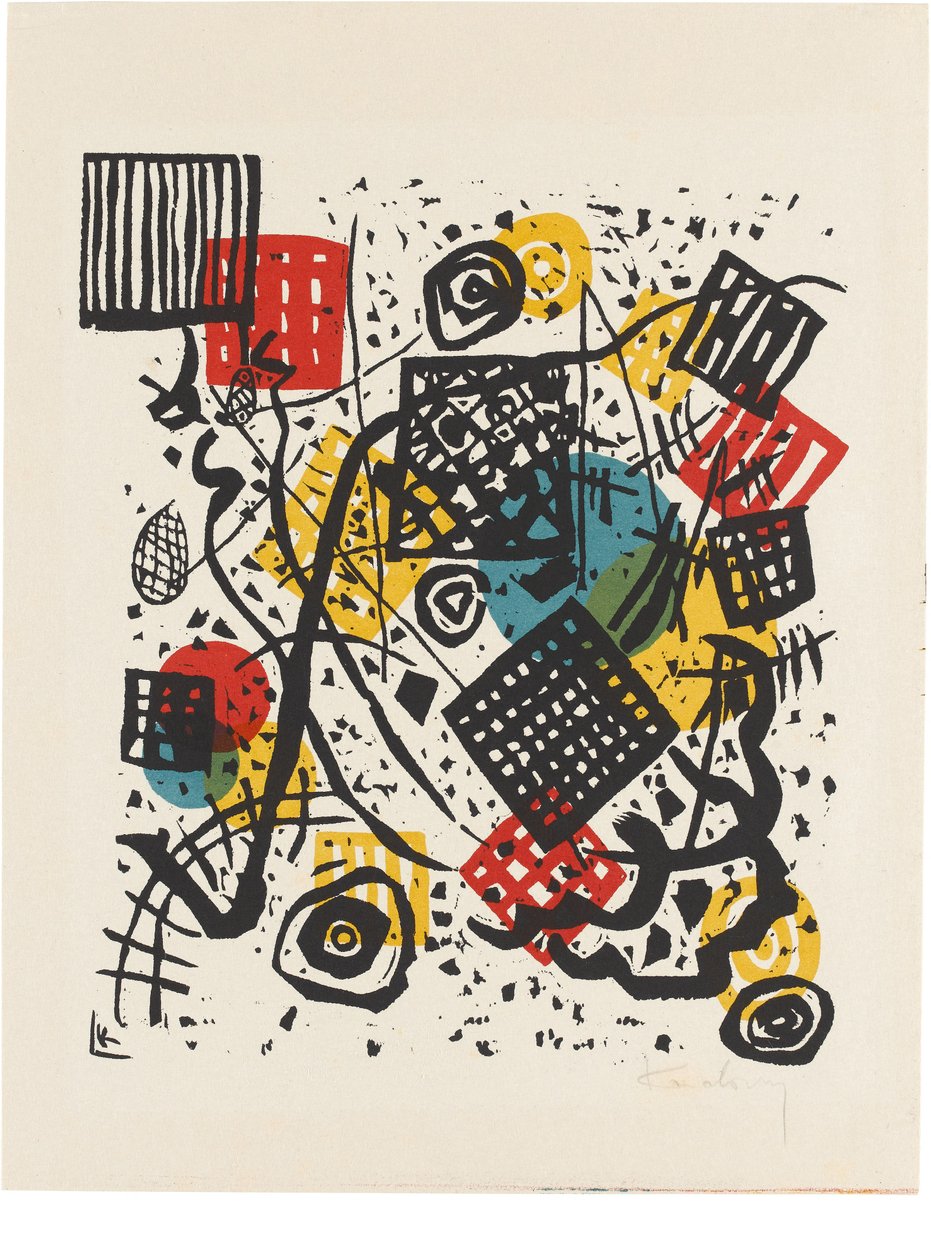 Kleine Welten V tekijältä Wassily Kandinsky