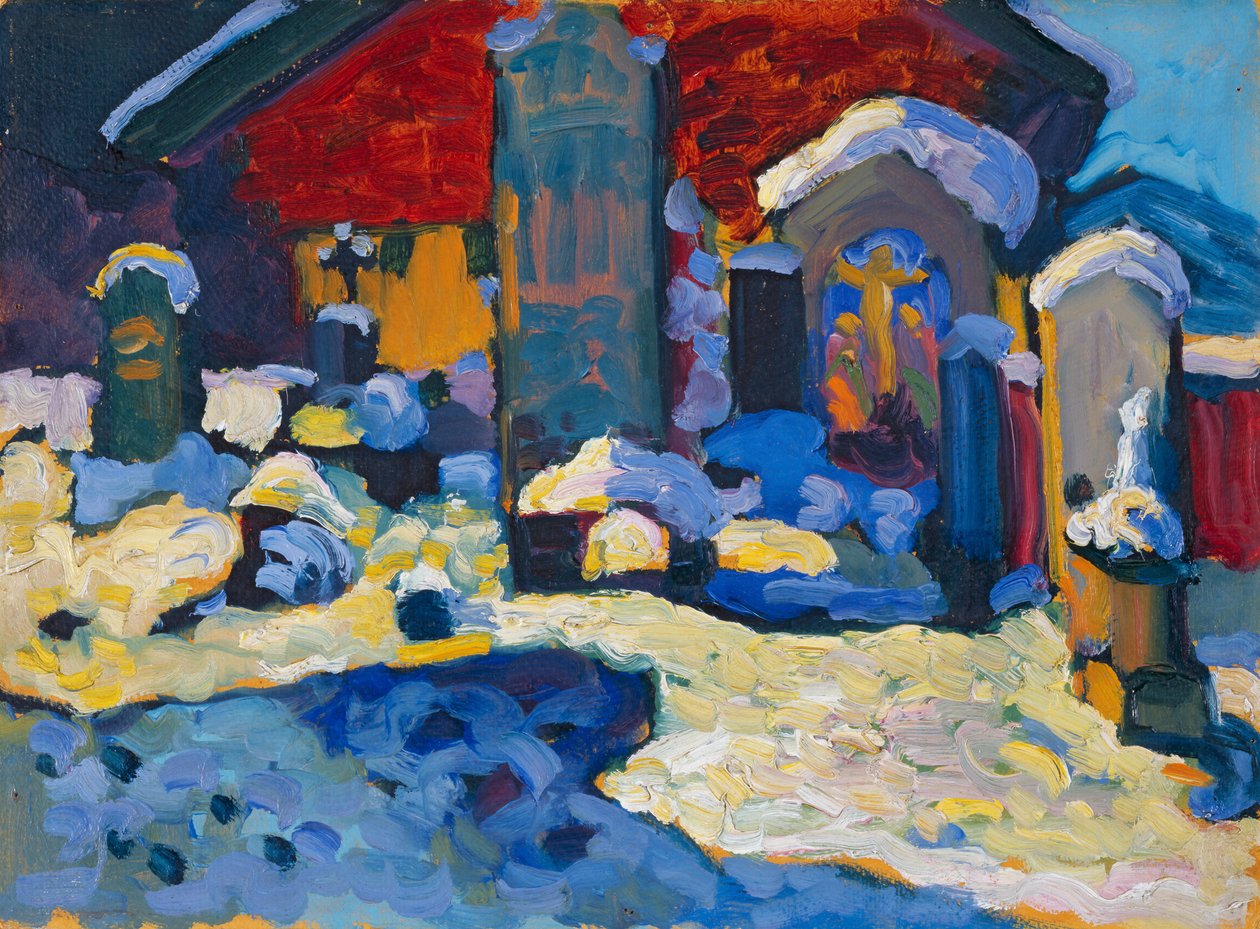 Kochel – hautausmaa tekijältä Wassily Kandinsky