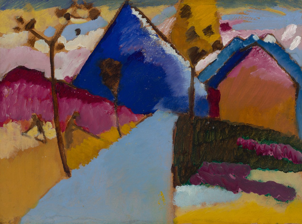 Kochel - suora katu tekijältä Wassily Kandinsky