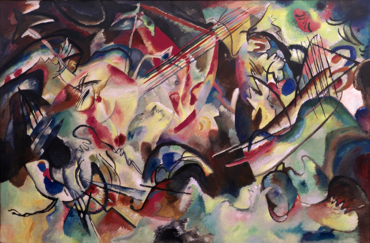Koostumus VI tekijältä Wassily Kandinsky