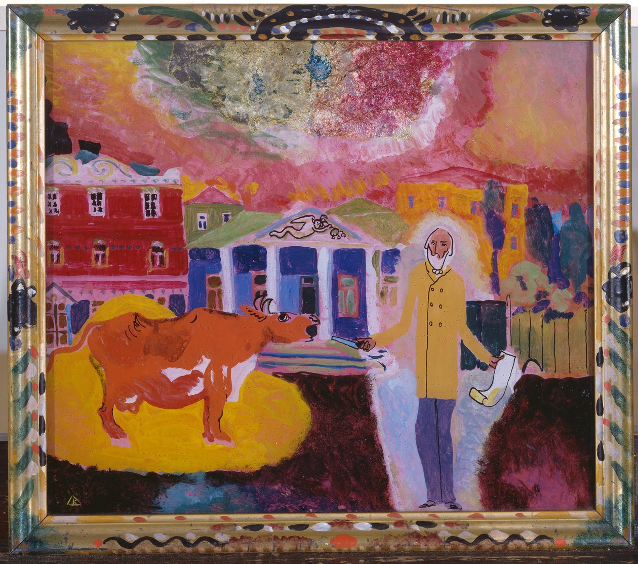 Lehmä Moskovassa tekijältä Wassily Kandinsky
