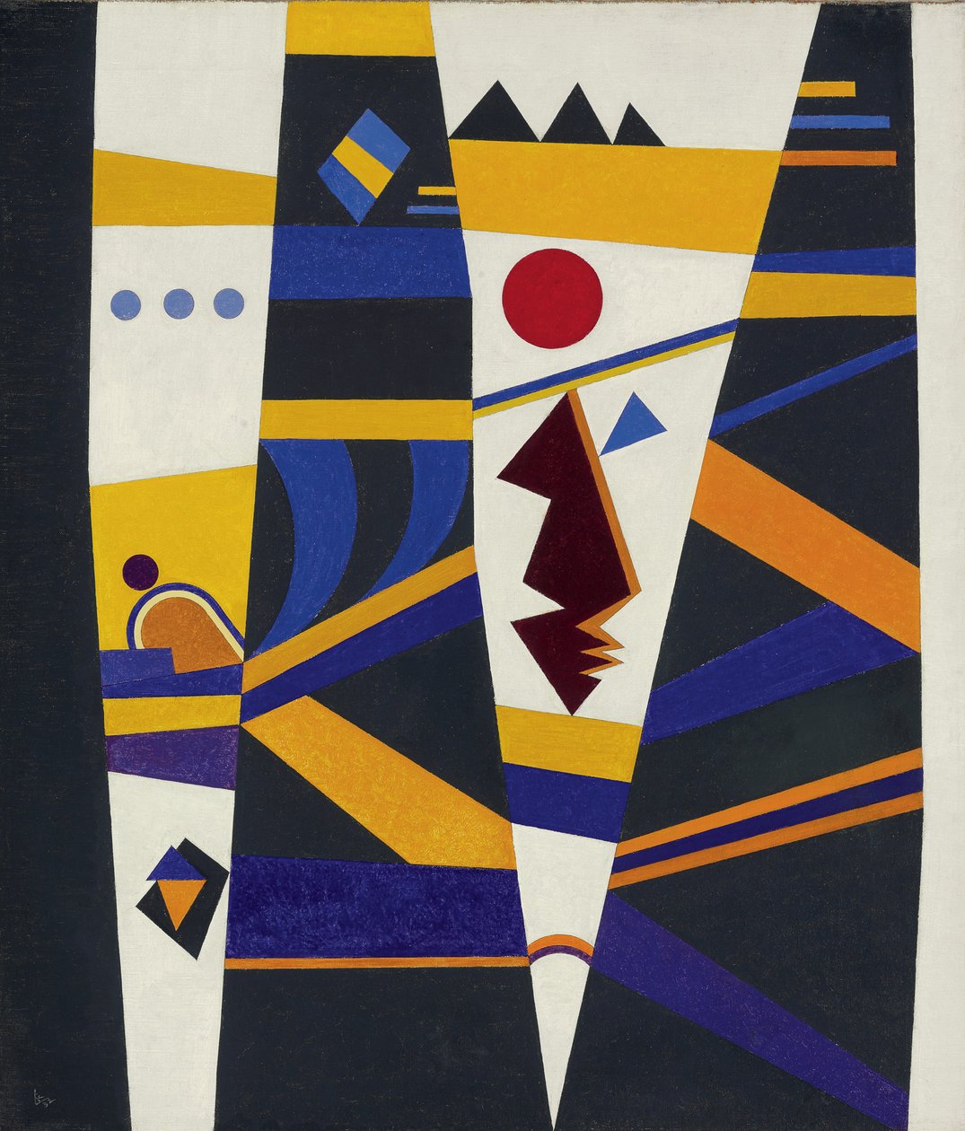 laison; sitova tekijältä Wassily Kandinsky