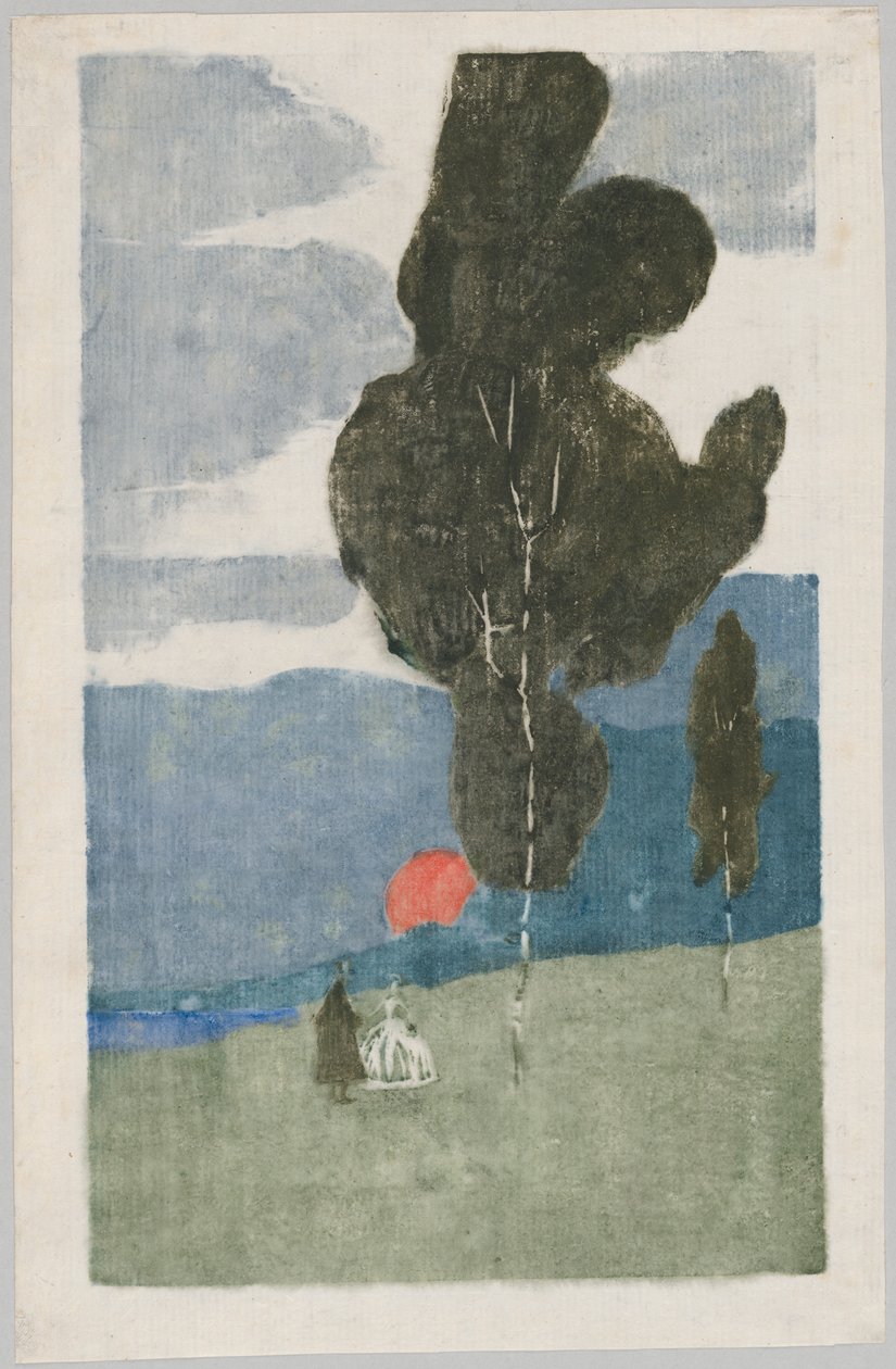 Kuun nousu tekijältä Wassily Kandinsky