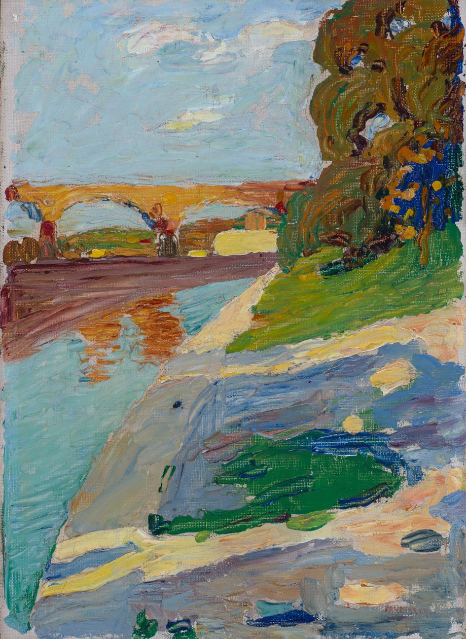 München - Isar tekijältä Wassily Kandinsky