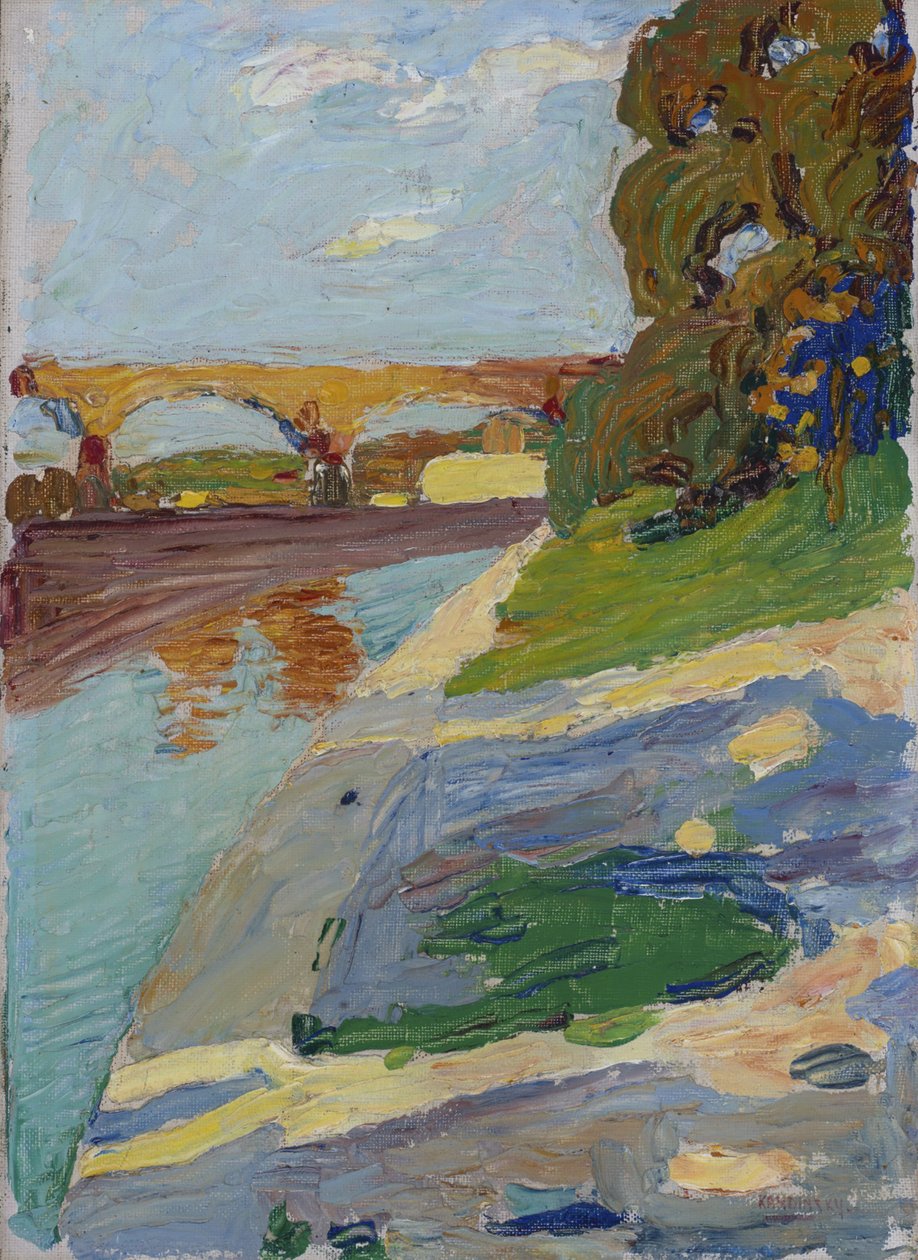 München – Isar tekijältä Wassily Kandinsky
