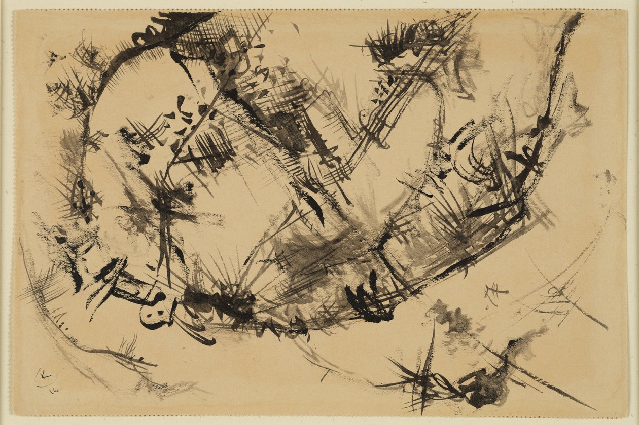 Nimetön (Nimetön) tekijältä Wassily Kandinsky