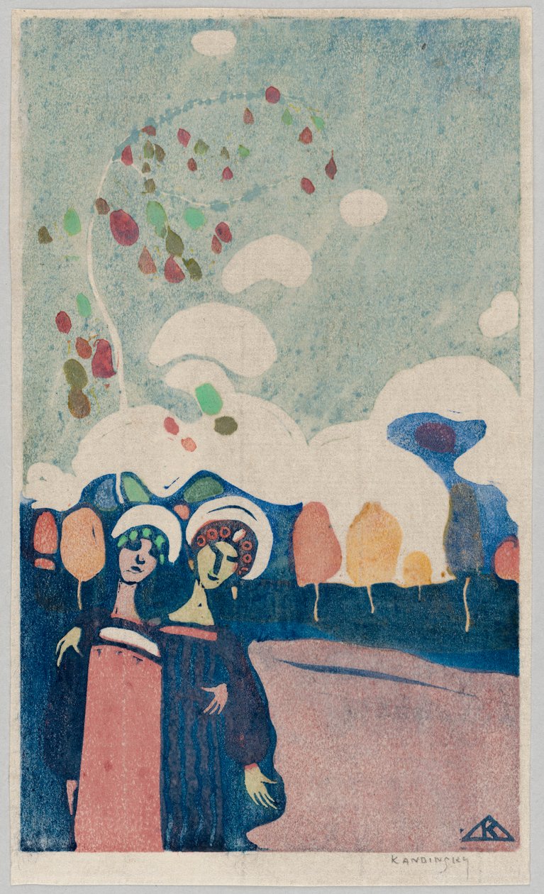 Nimetön tekijältä Wassily Kandinsky