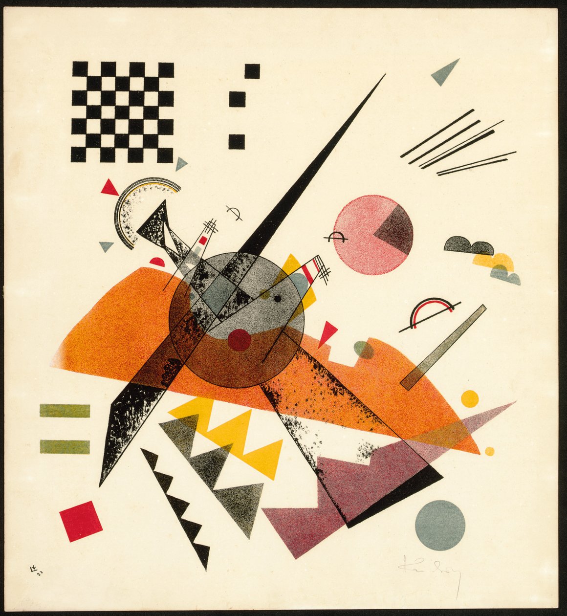 Oranssi (R.180) tekijältä Wassily Kandinsky