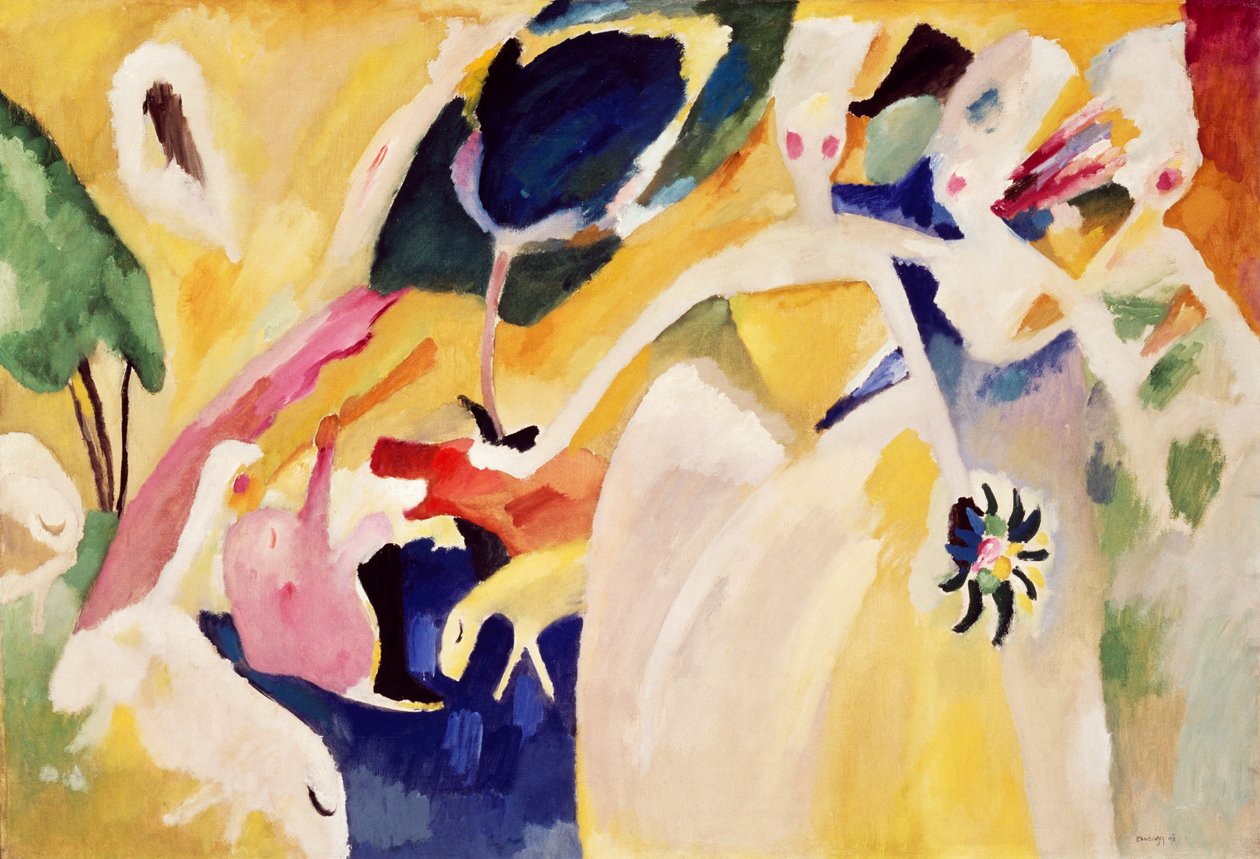 Pastoraalinen tekijältä Wassily Kandinsky