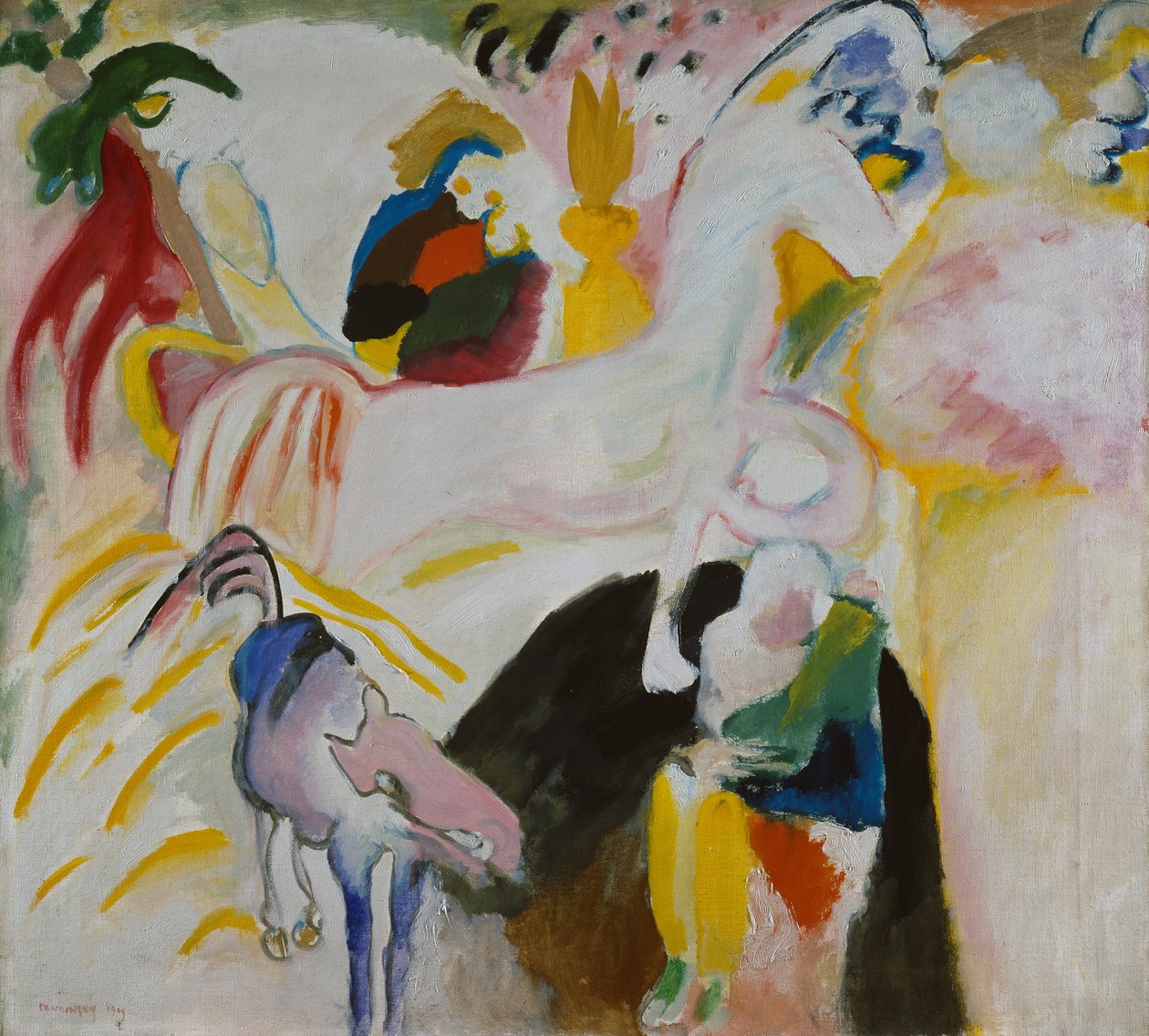 hevoset tekijältä Wassily Kandinsky