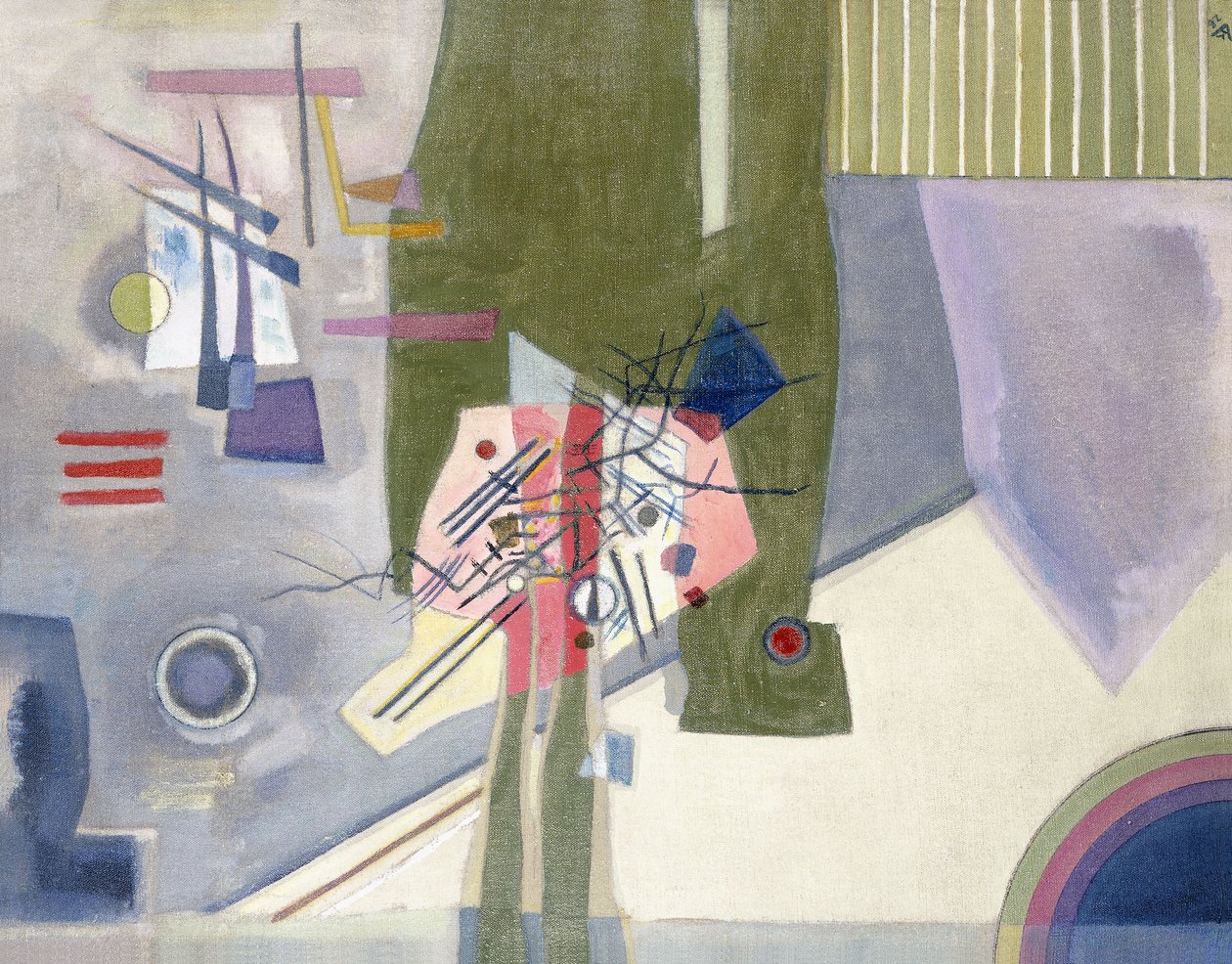 Pinkki harmaassa tekijältä Wassily Kandinsky