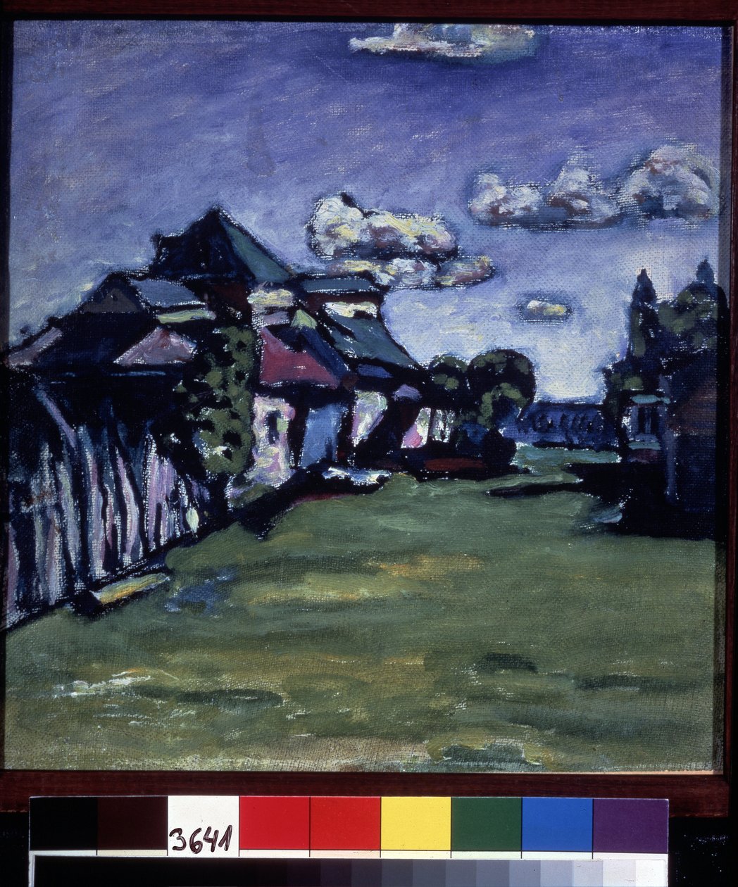 ""Moscow Press"" maalaus Vassily Kandinsky (tai Wassily Kandinsky tai Kandinskyj tekijältä Wassily Kandinsky