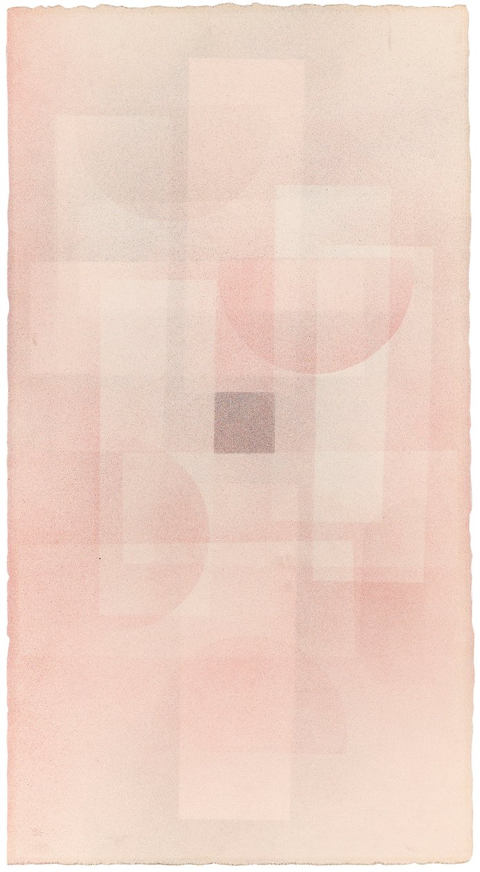 Quadrat im Nebel Square sumussa, 1932. tekijältä Wassily Kandinsky