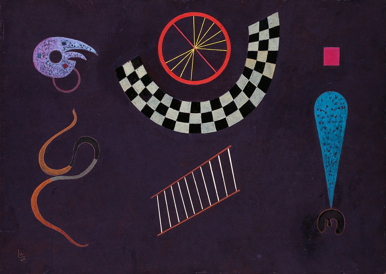 Nauha neliöillä, kirjoittanut Wassily Kandinsky (1866-1944) tekijältä Wassily Kandinsky