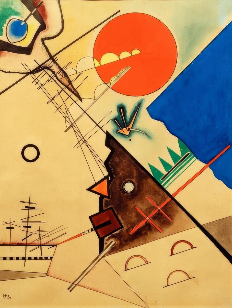 Roter Kreis tekijältä Wassily Kandinsky