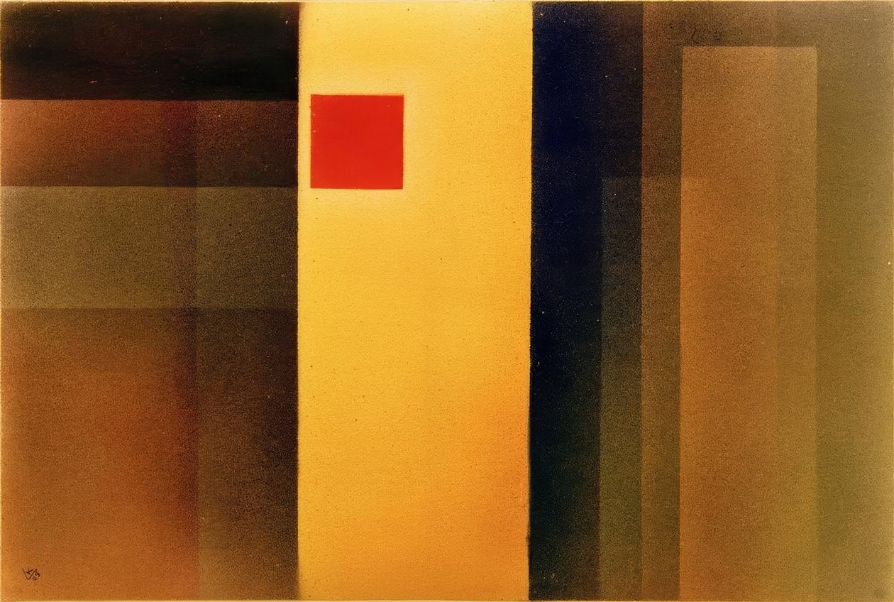 Punainen neliö tekijältä Wassily Kandinsky