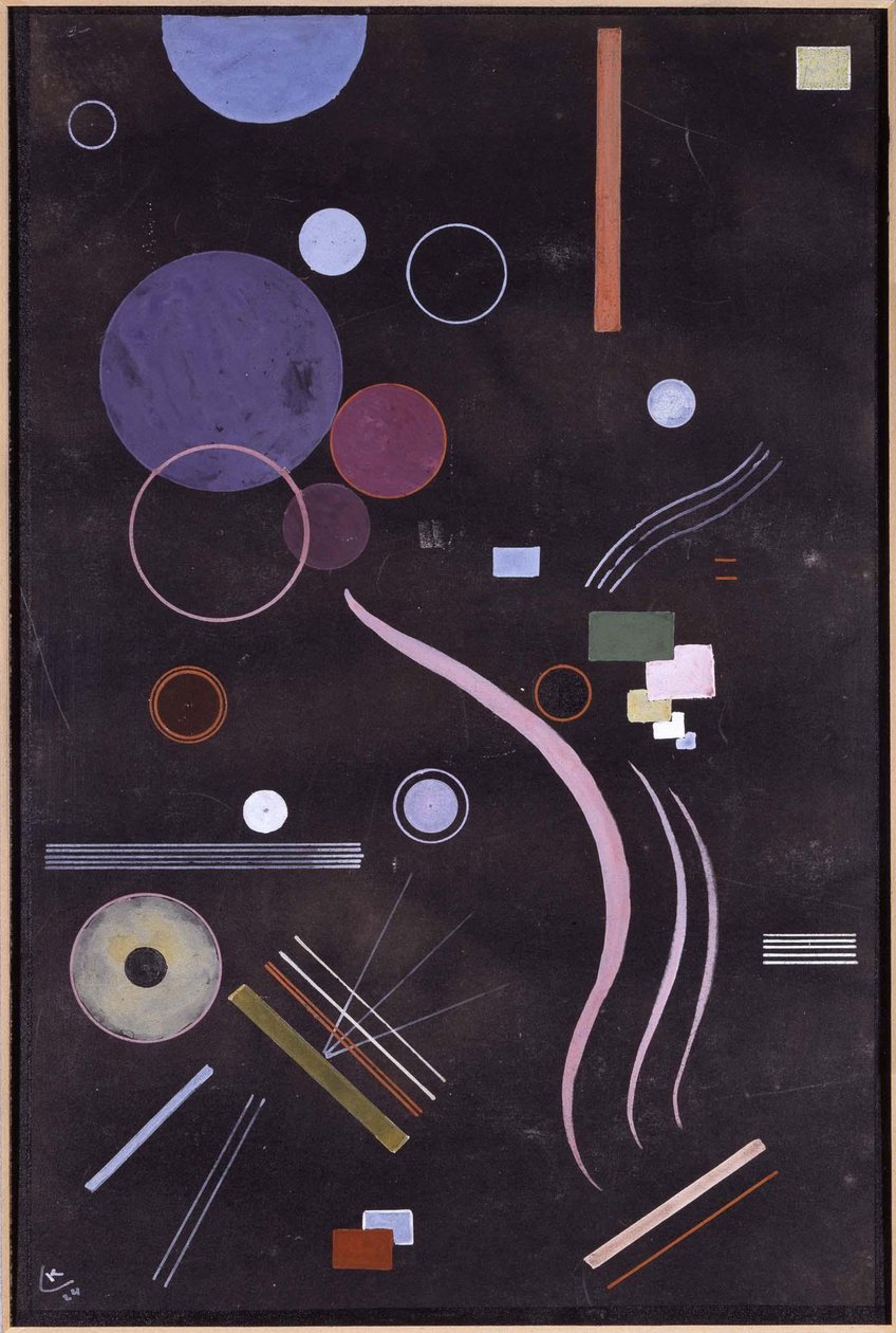 ""Nimetön"" akvarelli Vassili Kandinsky tekijältä Wassily Kandinsky