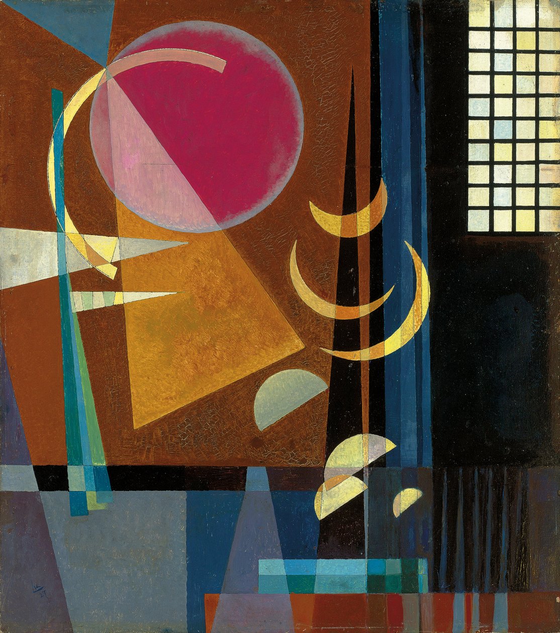 Terävä-rauhallinen tekijältä Wassily Kandinsky