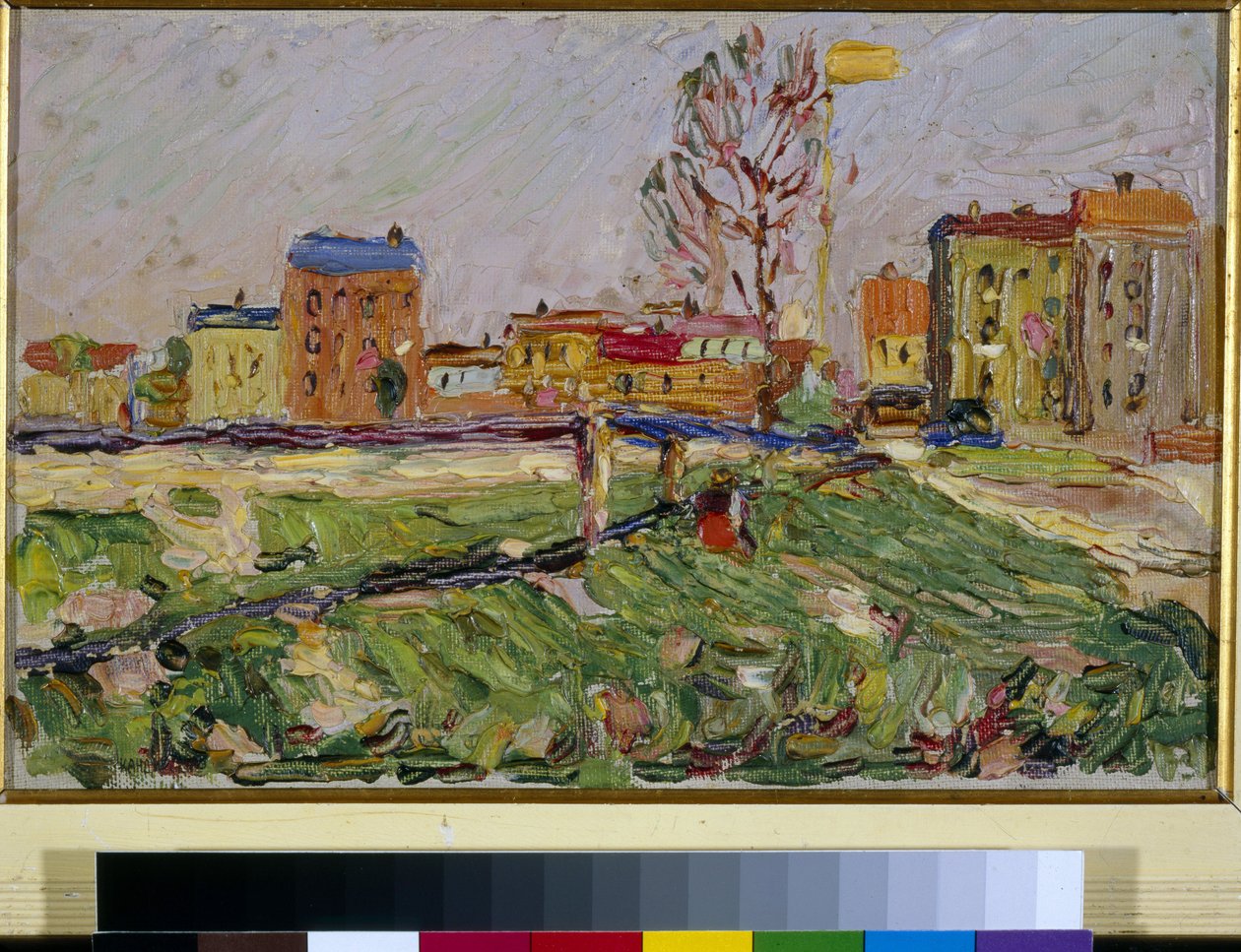 ""Schwabing, München"" Vassily Kandinskyn maalaus (tai Wassily Kandinsky tai Kandinskyj tekijältä Wassily Kandinsky