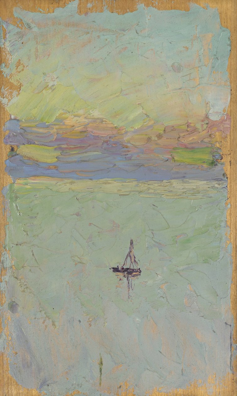 purjevene merellä tekijältä Wassily Kandinsky