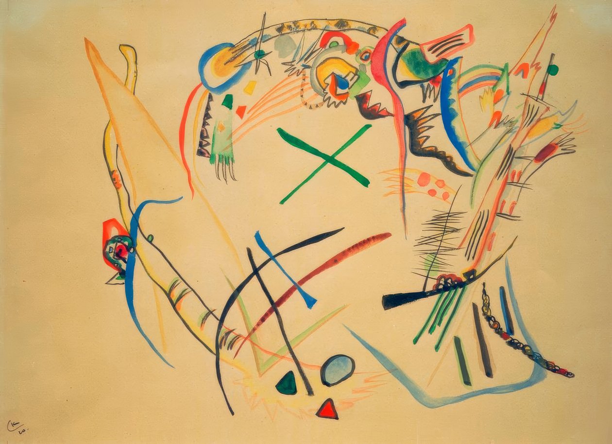 Skizze tekijältä Wassily Kandinsky