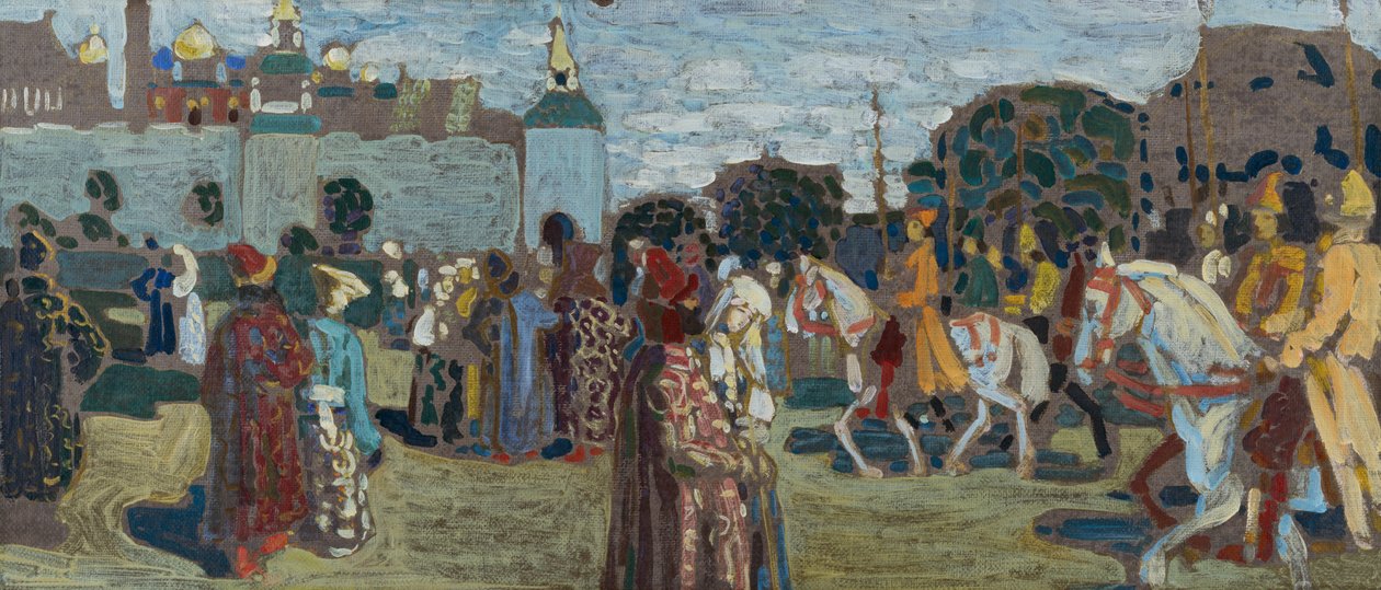 Luonnos sunnuntaille (vanha venäläinen) tekijältä Wassily Kandinsky