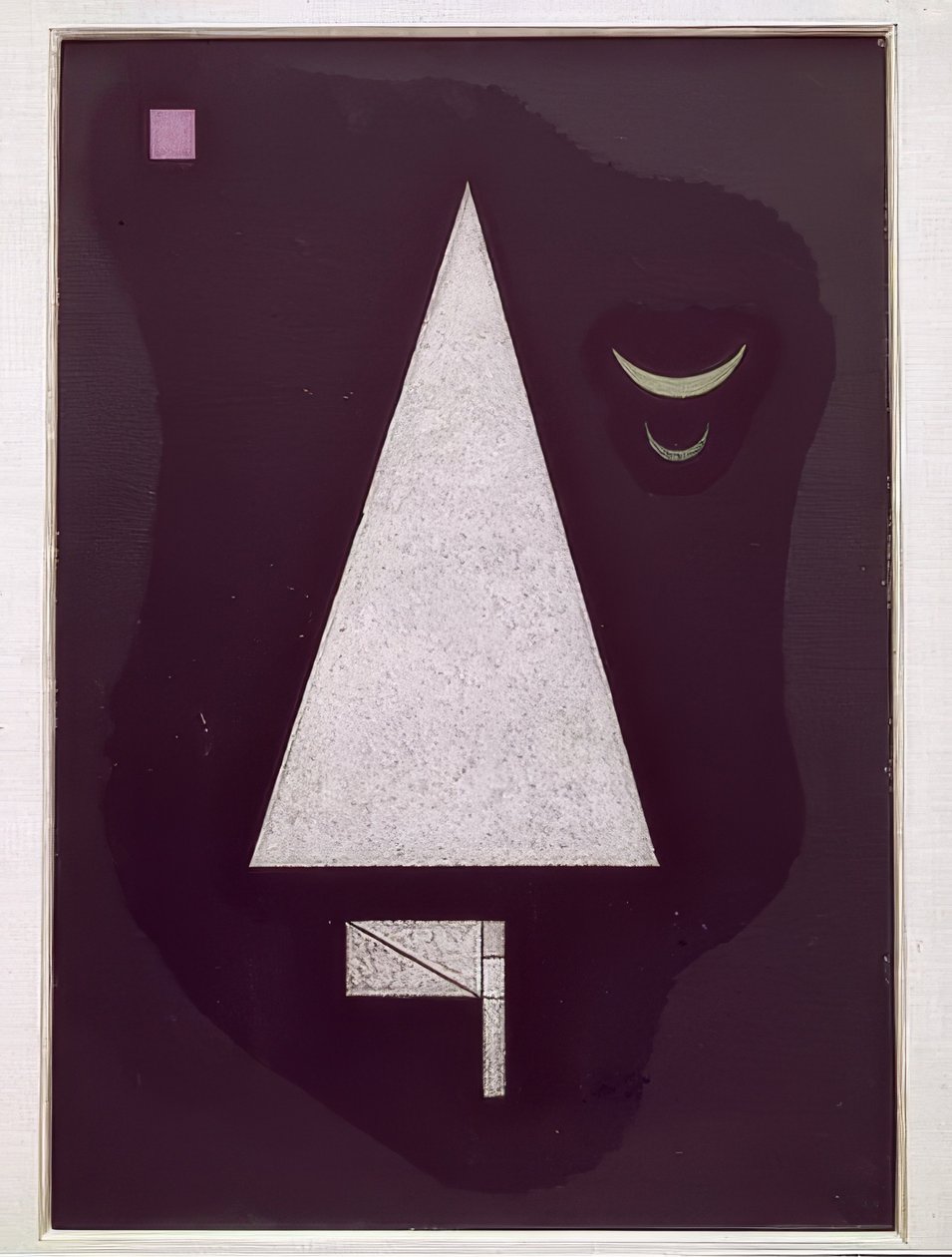 Terävä valkoinen. 1930 tekijältä Wassily Kandinsky