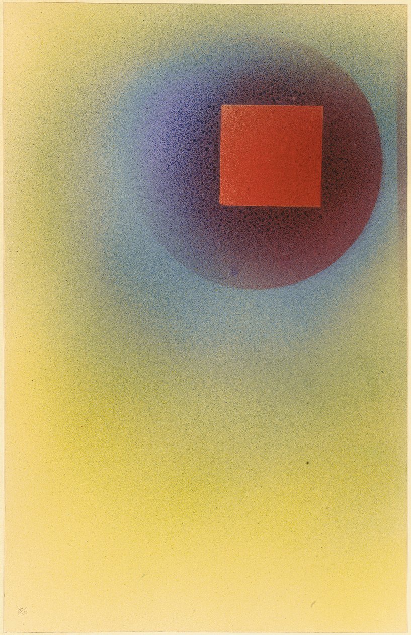 Neliö ympyrässä tekijältä Wassily Kandinsky