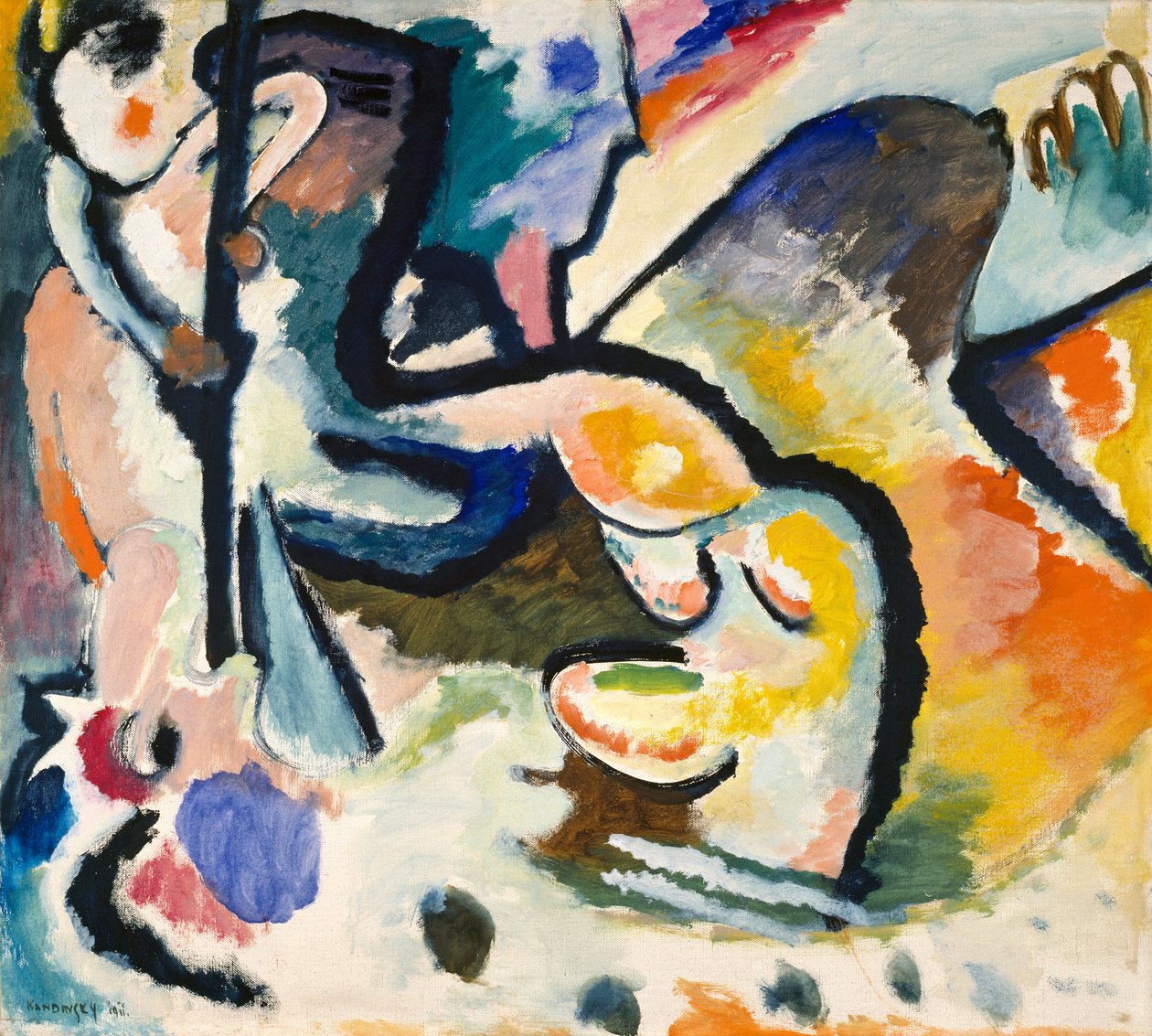 Pyhä Georg III tekijältä Wassily Kandinsky