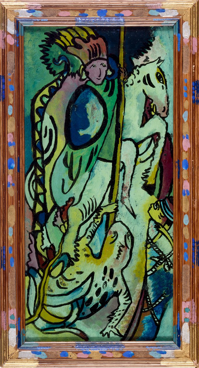 St. Georg II tekijältä Wassily Kandinsky