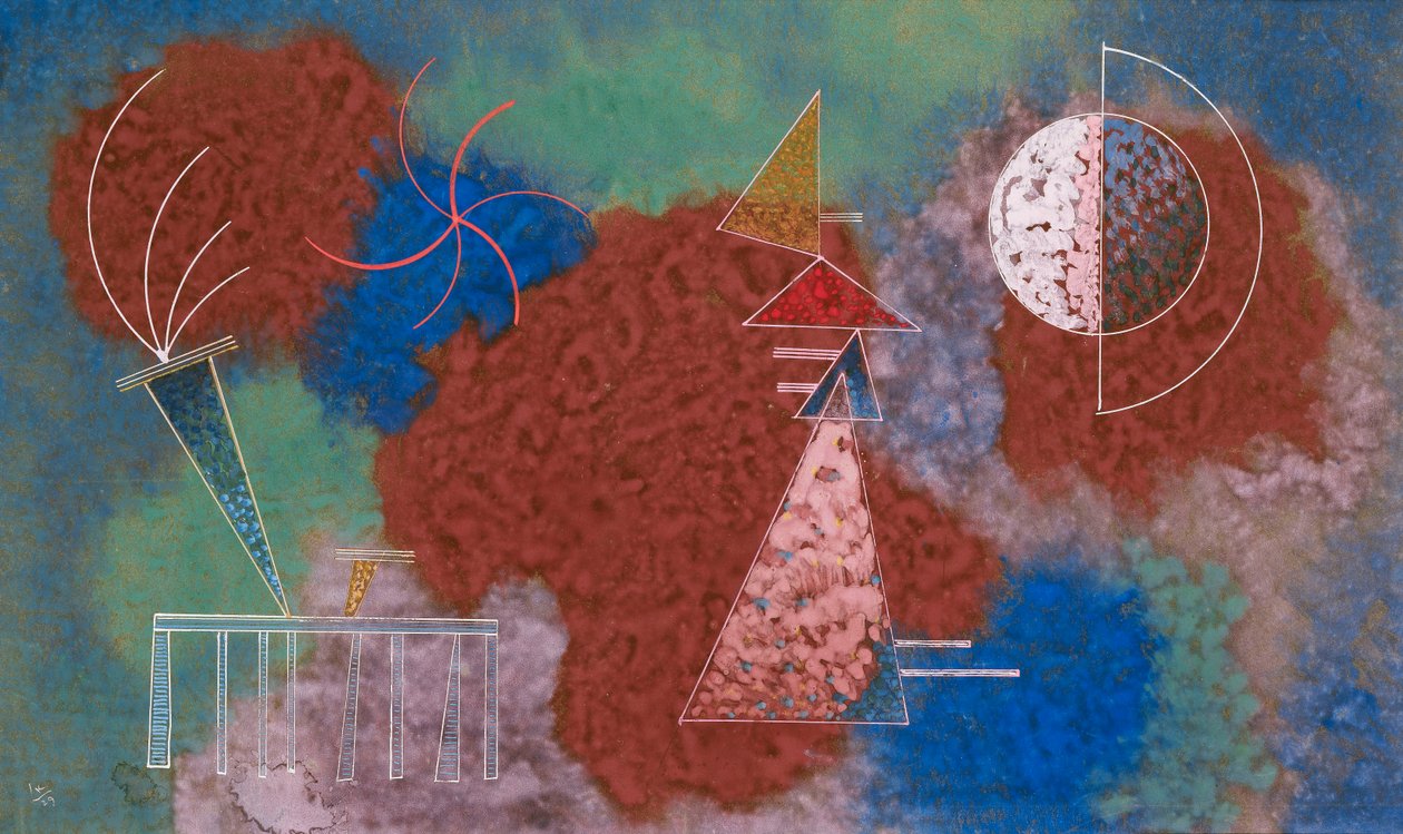 Tahrat rikkailla; Rikkailla paikoilla tekijältä Wassily Kandinsky