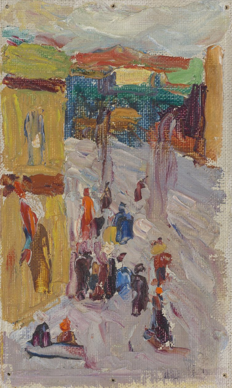 Kadun kulma tekijältä Wassily Kandinsky