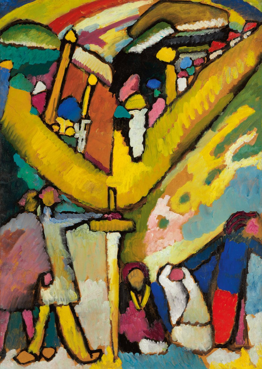 Improvisaation opiskelu 8 tekijältä Wassily Kandinsky