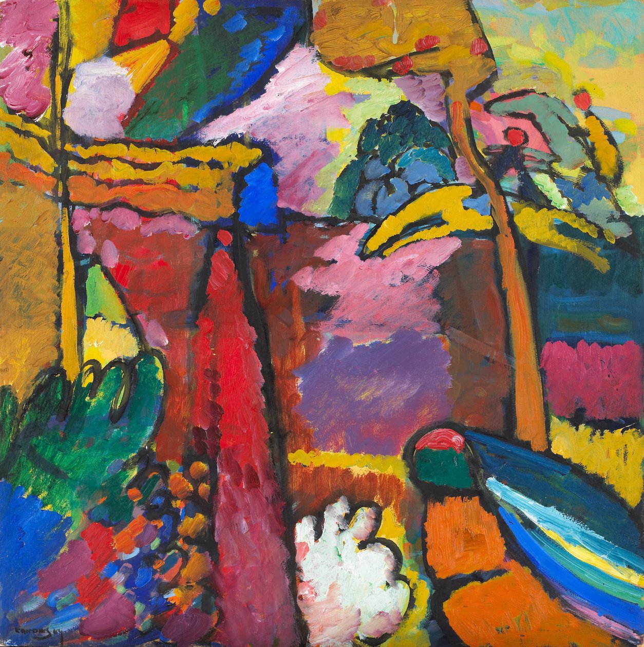 Improvisaatiotutkimus V tekijältä Wassily Kandinsky