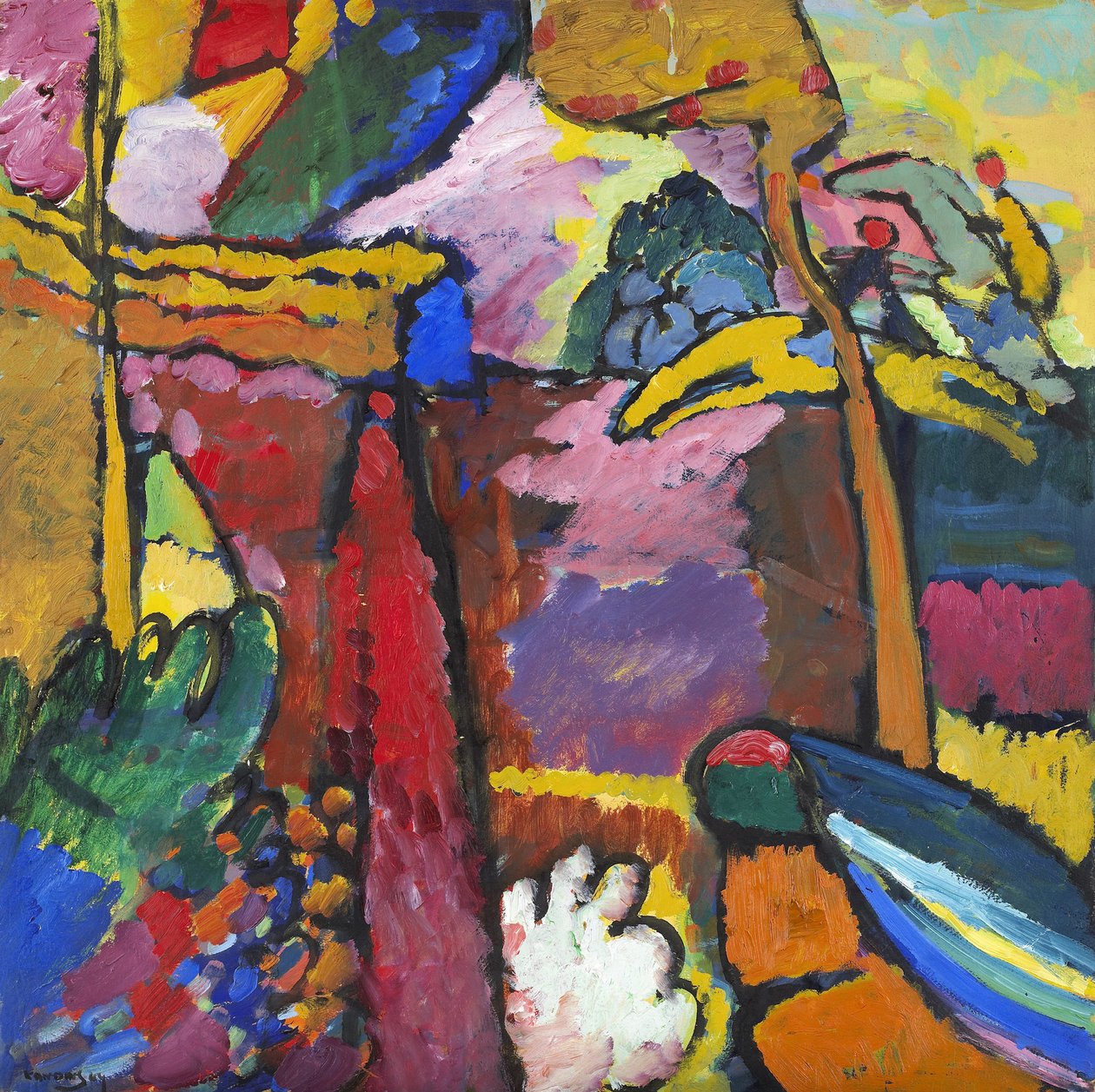 Study for Improvisation V, 1910 tekijältä Wassily Kandinsky