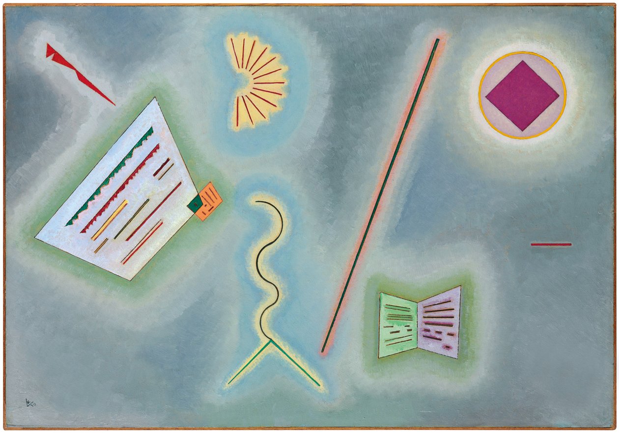 Pinnat ja linjat tekijältä Wassily Kandinsky
