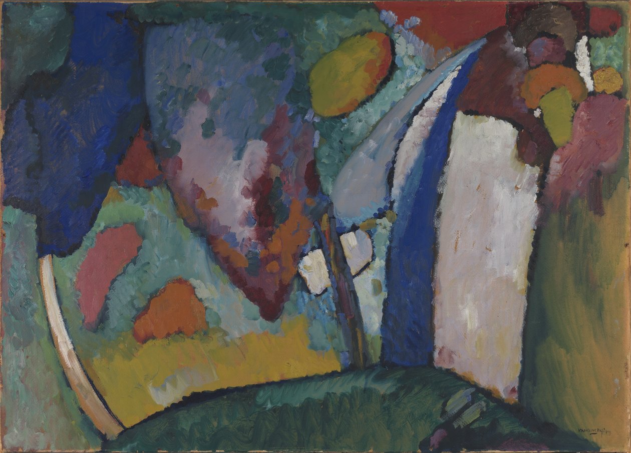 Vesiputous tekijältä Wassily Kandinsky