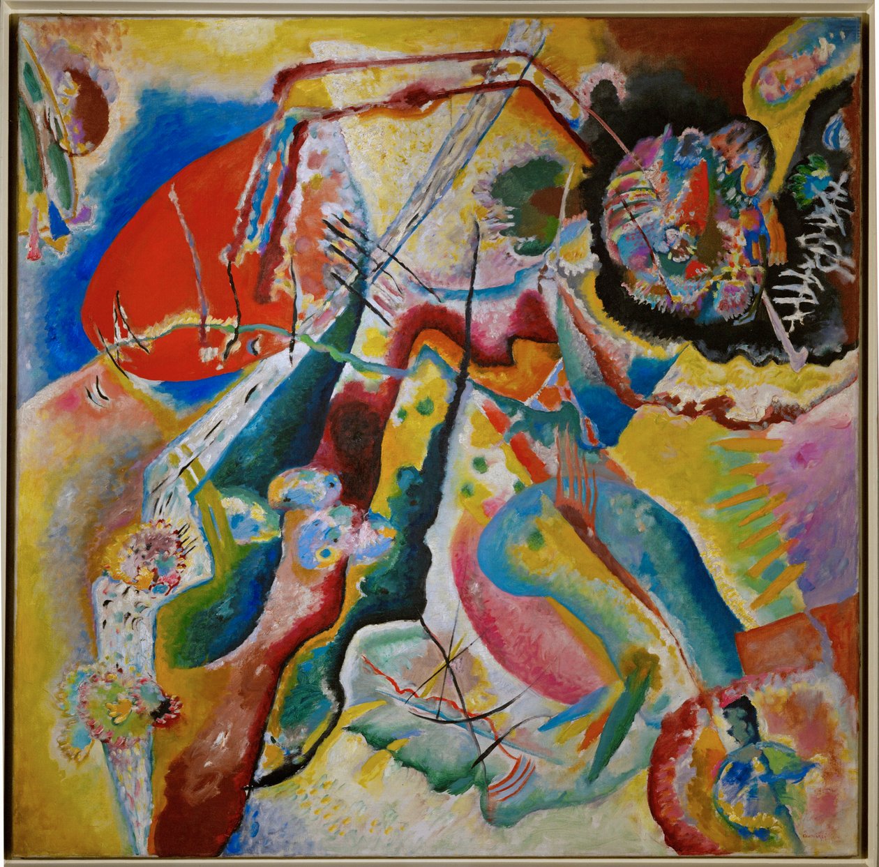 Punainen piste tekijältä Wassily Kandinsky