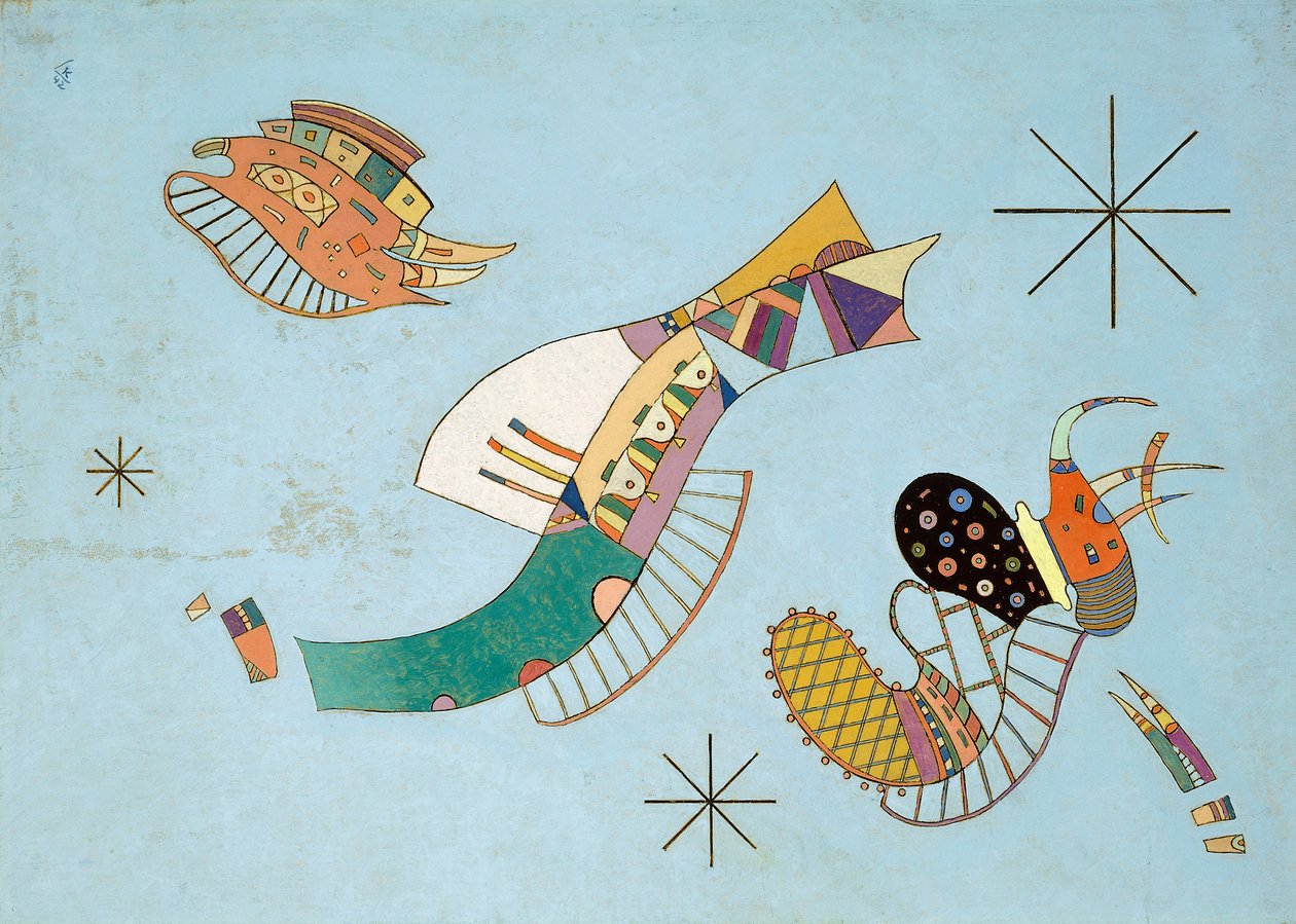 Kolme tähteä tekijältä Wassily Kandinsky