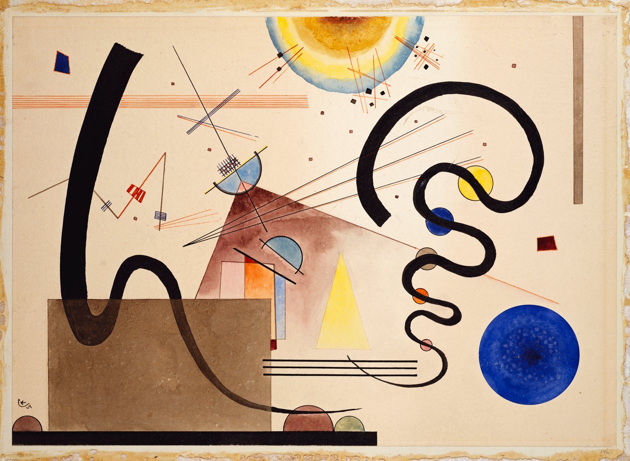 Kaksi liikettä tekijältä Wassily Kandinsky