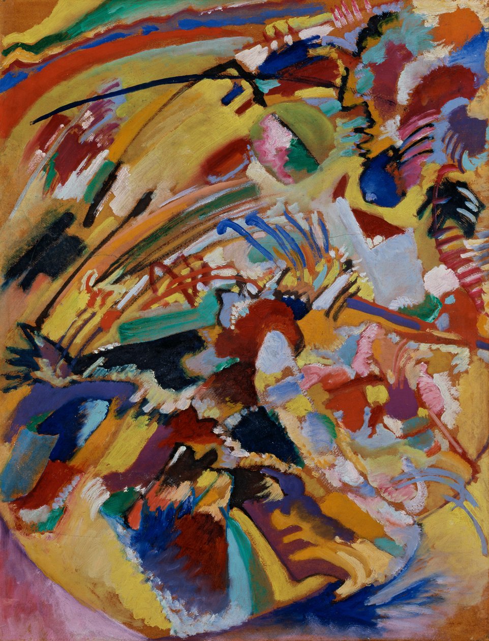 Nimetön improvisaatio I tekijältä Wassily Kandinsky
