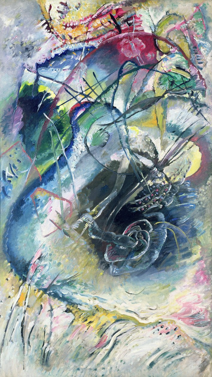 Nimetön improvisaatio, 1914 tekijältä Wassily Kandinsky