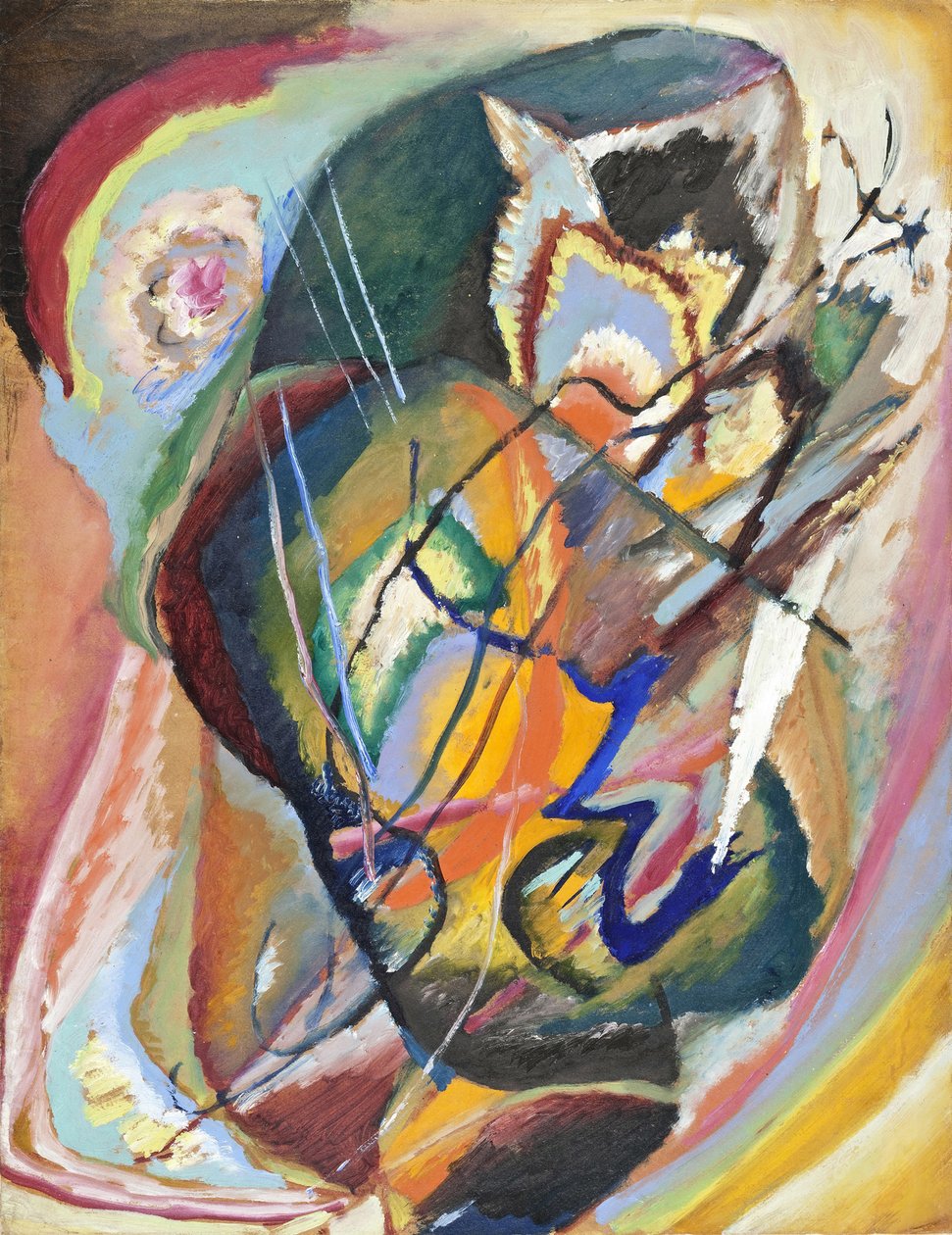 Nimetön Improvisaatio III, 1914 tekijältä Wassily Kandinsky