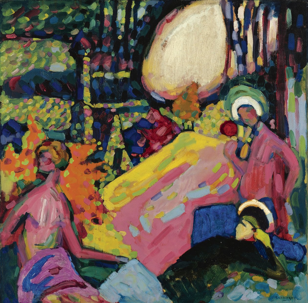 Valkoinen ääni tekijältä Wassily Kandinsky