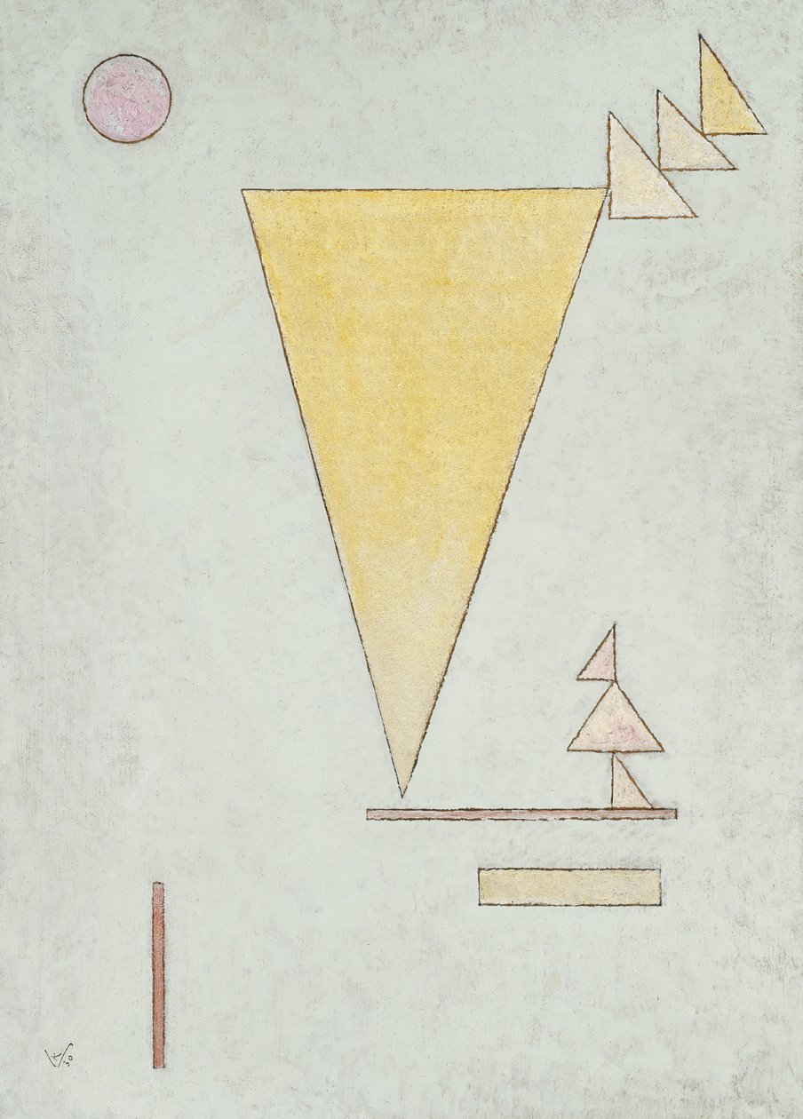 Valkoinen; Weiss tekijältä Wassily Kandinsky