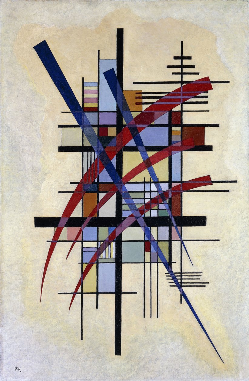 hahmot säestyksen kanssa tekijältä Wassily Kandinsky